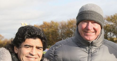 Maradona & Ferguson: beginning and end