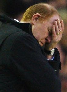 Megson upset by defeat