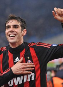 Kaka happy in Milan