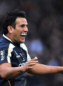 Willie Walker Worcester Warriors drop goal against Wasps Willie Walker Worcester Warriors drop goal against Wasps