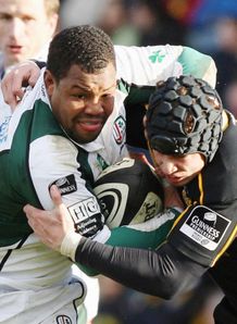 Armitage tackles Cipriani Armitage tackles Cipriani
