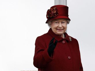 The Queen was in attendance to see her horse, Barber's Shop.
