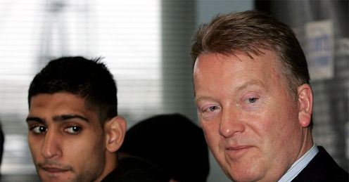 Amir Khan and Frank Warren