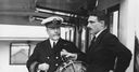 Setting sail: Lions captain Ronald Cove-Smith heads for South Africa