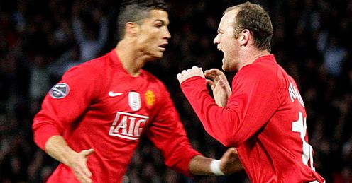 Ronaldo With Rooney