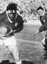 On the charge: Mike Campbell-Lamerton in action against Australia on the 1966 tour