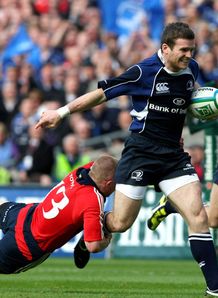 Gordon D Arcy try Leinster v Munster Gordon D Arcy try Leinster v Munster
