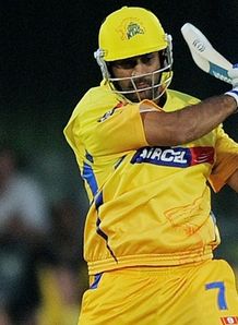 Dhoni destroys Knight Riders