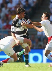 Martin Corry against England Martin Corry against England