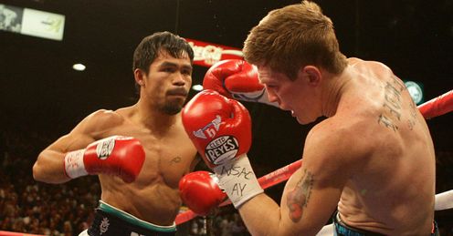 Hatton: suffers round two KO