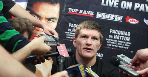 Hatton: all eyes on the Hitman