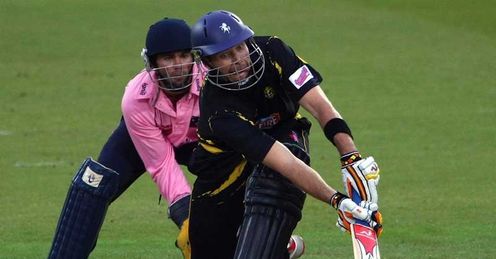 Martin van Jaarsveld Kent Twenty20 Cup batting against Middlesex