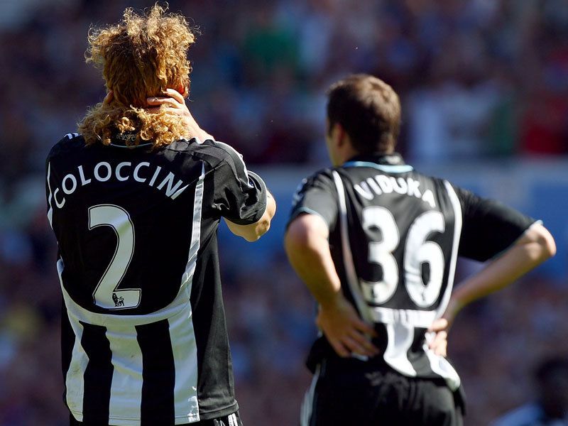Coloccini & Viduka; relegation and their exit could be a blessing in disguise for Newcastle.