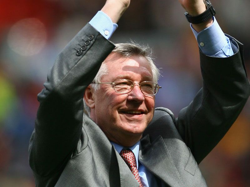 It was great watching Sir Alex doing the Happy Dance.