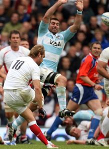 Andy Goode drop goal against Argentina Andy Goode drop goal against Argentina