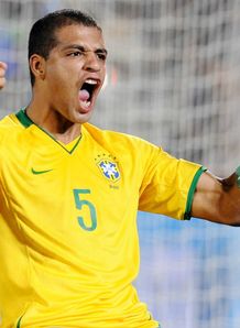 Melo in action for Brazil