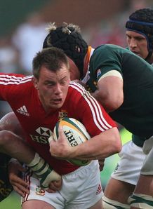 Matthew Rees taking contact