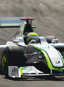 Button's Silverstone lap