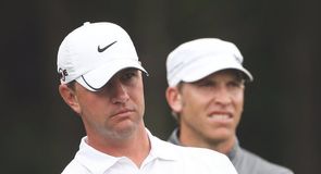Lucas Glover began shading Barnes early in the round