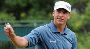 Ricky Barnes, the US Open leader after round three