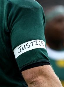Armband Justice Third Test British and Irish Lions South Africa 2009