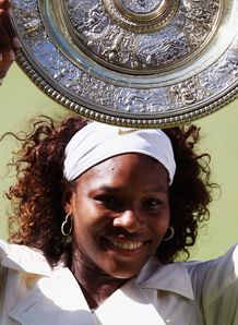 Serena scoops third title