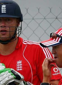 Flower stands by Flintoff