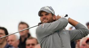 Johan Edfors gets day three at Turnberry started.