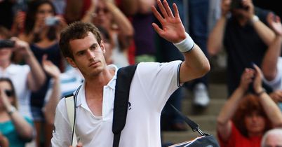 Andy Murray v Andy Roddick at Wimbledon