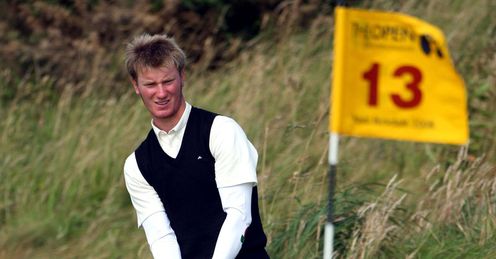 Wood at the 2008 Open at Royal Birkdale