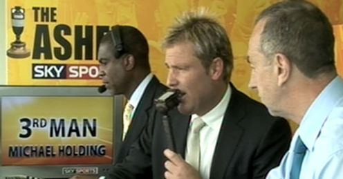 Warne: shares some stories with Bumble and Mikey