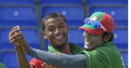Nazmul Hossain Bangladesh West Indies 3rd ODI St Kitts