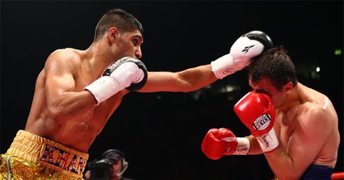 Khan: kept Kotelnik at bay all night long