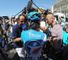 Journalists jostle for their interviews