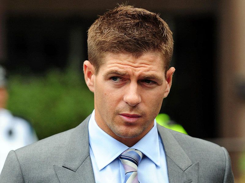 Steven Gerrard, not-guilty? Gerrard emerges, reputation intact.