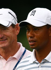 Tiger back on the range
