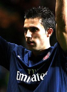 Six weeks out for Van Persie