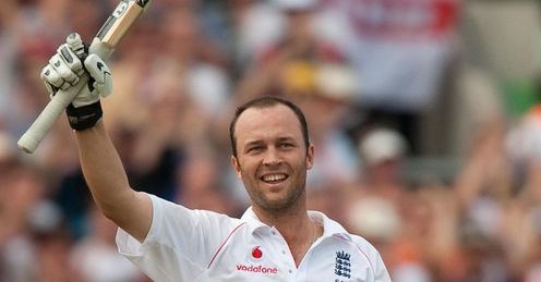 jonathan trott batting. Century on debut - Trott