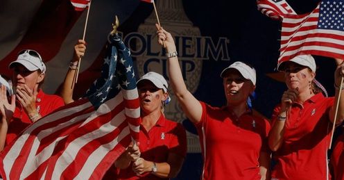 The USA celebrate