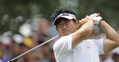 Yang - chipped in for eagle at 14.