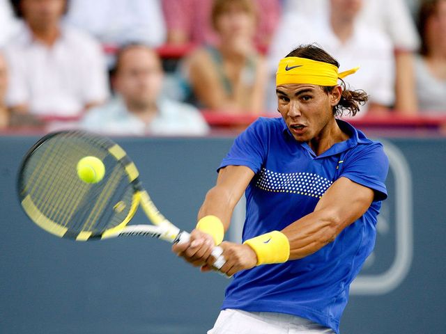 Nadal - recently returned from injury lay-off.
