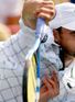 Roddick - serve a big weapon.