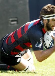 Sam Whitelock scores Sam Whitelock scores