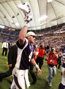 Favre not after revenge