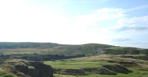 The view from the second tee.