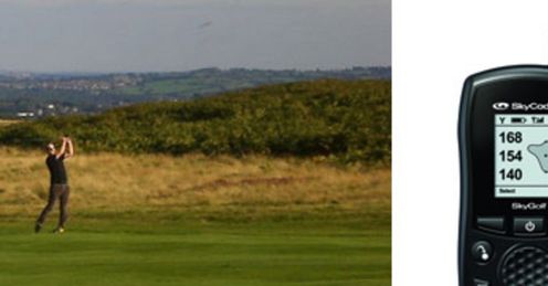 Swinging with confidence thanks to SkyCaddie.