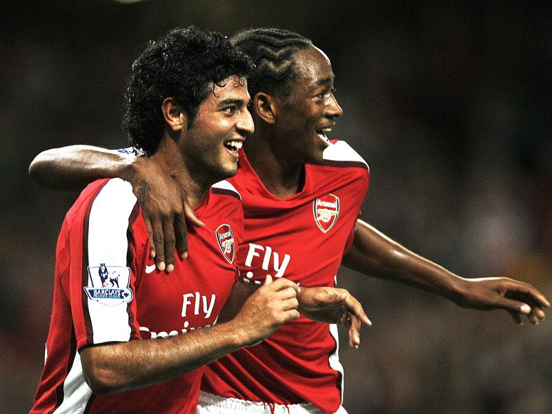 Vela and Watt Goalscorers against Baggies - Carling Cup Third Round