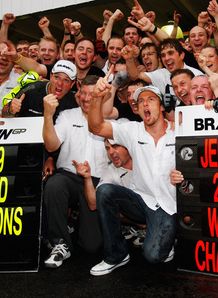 Button's road to title