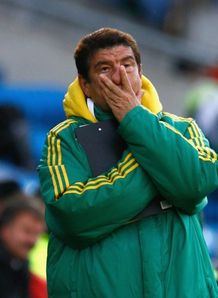 Santana leaves South Africa post