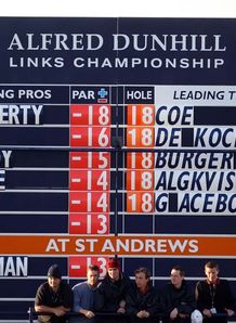 Alfred Dunhill collated scores